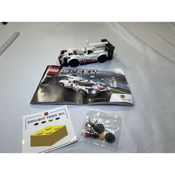 LEGO SPEED CHAMPIONS 75887 Porsche 919 Hybrid Open Box / Assembled w Manual/Box - Picture 1 of 6